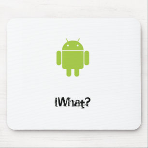 android, iWhat? Mouse Mat