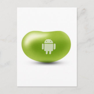 Android Jelly Bean Postcard