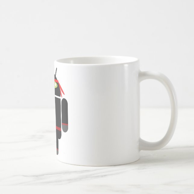 Android Ninja Coffee Mug (Right)