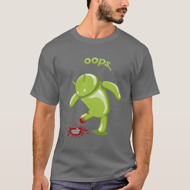 Android Oops T-Shirt (Front)