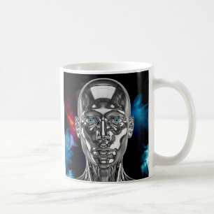 Android science fiction coffee mug