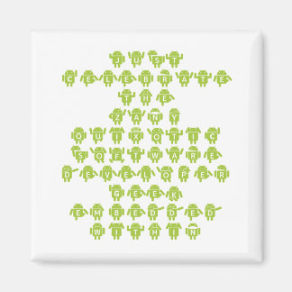 Android Software Developer Saying (Upper Case) Magnet