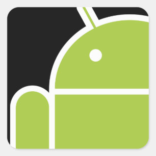 Android Square Sticker