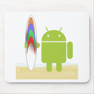 Android Surfer Mouse Mat