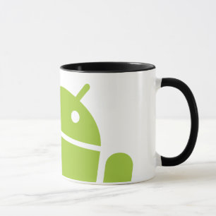 Android Waving Mug