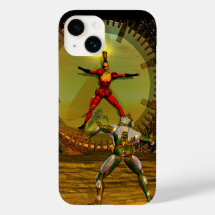 ANDROID XENIA MEETS CYBORG TITAN Sci-Fi Case-Mate iPhone 14 Case