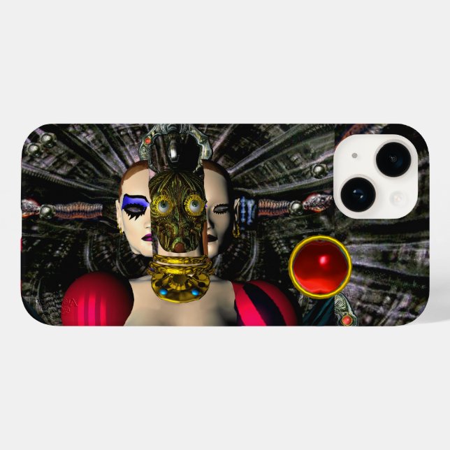ANDROID XENIA SPACESHIP PILOT,Science Fiction Case-Mate iPhone Case (Back (Horizontal))