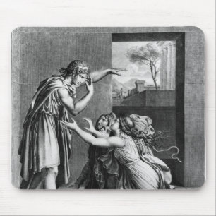 Andromache at the feet of Pyrrhus Mouse Mat