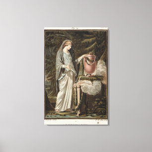 Andromache, costume for 'Andromache' by Jean Racin Canvas Print