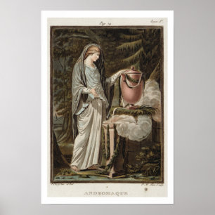 Andromache, costume for 'Andromache' by Jean Racin Poster