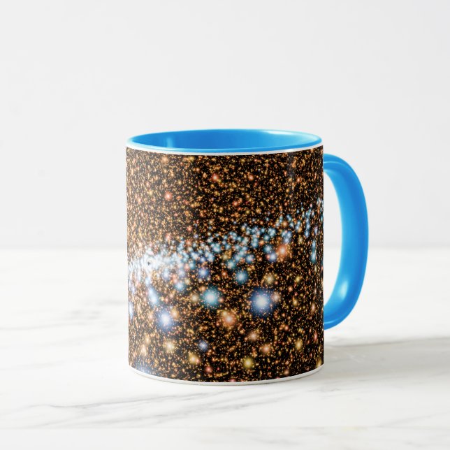 Andromeda Black Hole Blue Stars - Artist Concept Mug (Front Right)