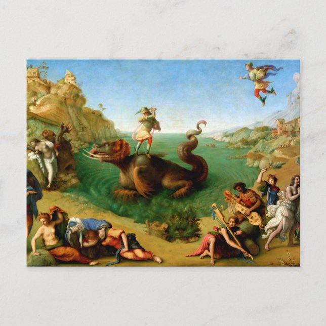 Andromeda Freed by Perseus by Piero di Cosimo Postcard (Front)