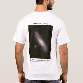 Andromeda Galaxy By Lee Coombs Front and Back Tee
