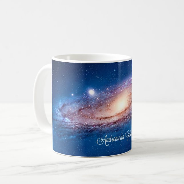 Andromeda Galaxy Coffee Mug (Front Left)