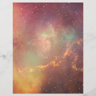 Andromeda galaxy milky way cosmos universe custom letterhead