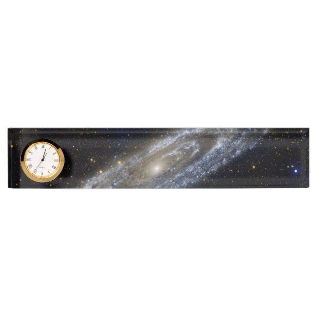 Andromeda galaxy milky way cosmos universe nameplate (Front)