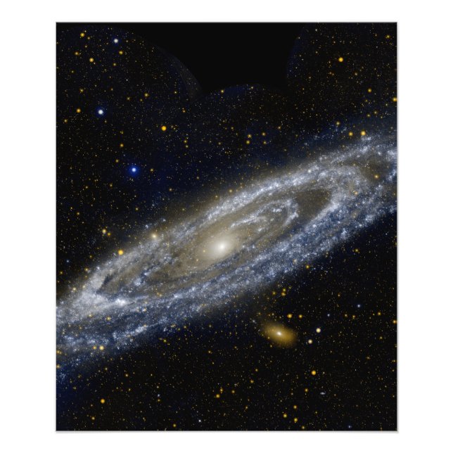 Andromeda galaxy milky way cosmos universe photo print (Front)