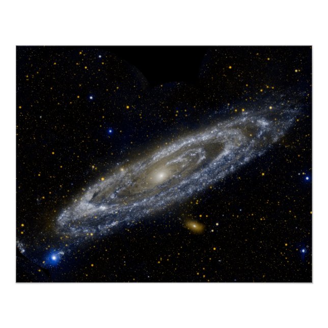 Andromeda galaxy milky way cosmos universe poster (Front)