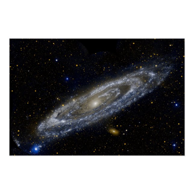 Andromeda galaxy milky way cosmos universe poster (Front)