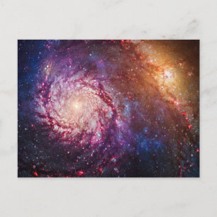 Andromeda Galaxy Milky Way Holiday Postcards