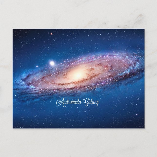 Andromeda Galaxy Postcard (Front)