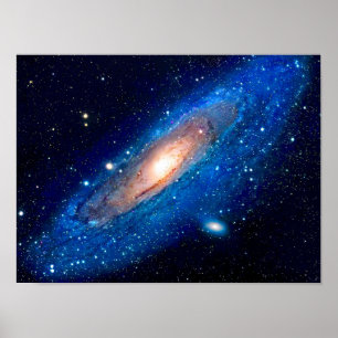 Andromeda Galaxy Poster