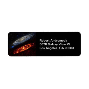 Andromeda Galaxy Ultraviolet and Infrared Address