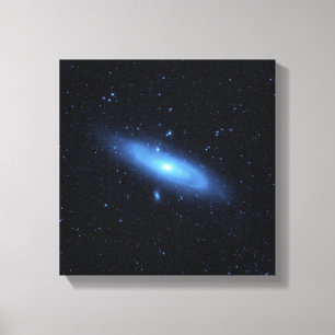 Andromeda galaxy's older stellar population canvas print