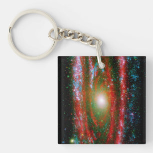 Andromeda Gallaxy Key Ring