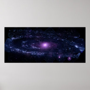 Andromeda in Ultraviolet Poster