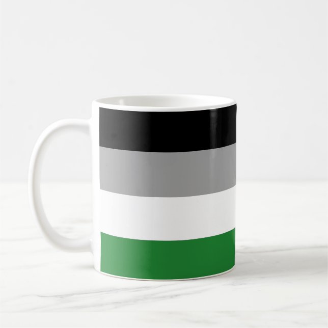 Androphilia Pride Flag Coffee Mug (Left)