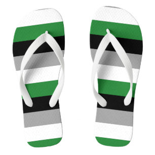 ANDROPHILIA PRIDE FLAG -.png Flip Flops