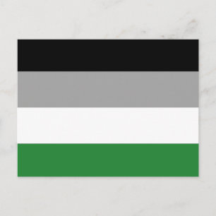 Androphilia Pride Flag Postcard
