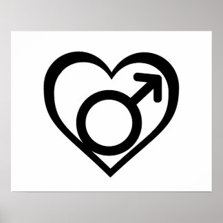 ANDROPHILIA SYMBOL -.png Poster