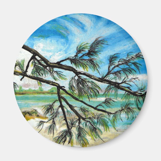 Andros Island, Bahamas Magnet (Front)