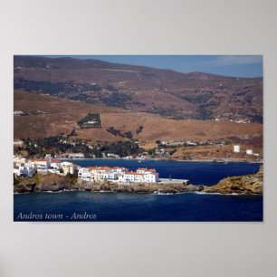 Andros town - Andros Poster