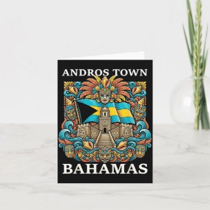 Andros Town Bahamas Island Vacation Travel Card