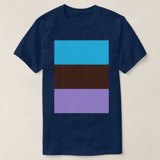 Androsexual Flag T-Shirt (Design Front)