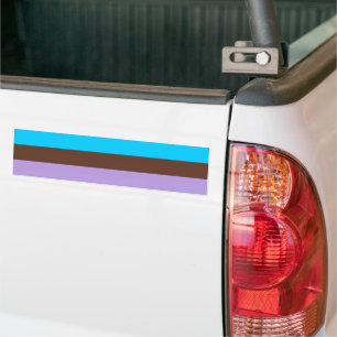 Androsexual Pride Bumper Sticker