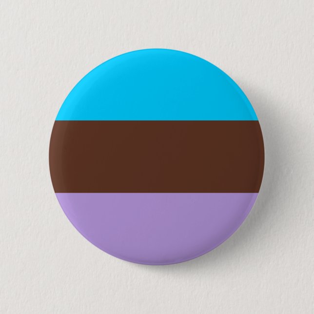 Androsexual Pride Flag 6 Cm Round Badge (Front)