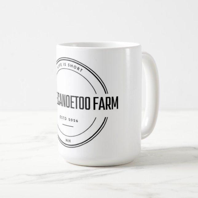 Andthecanoetoo Farm Coffee Mug (Front Right)