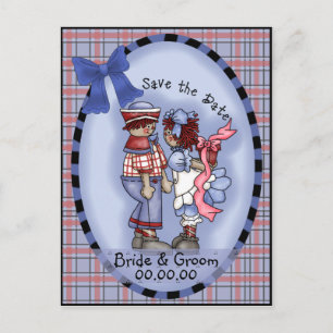 Andy & Annie, Save the Date, Postcard