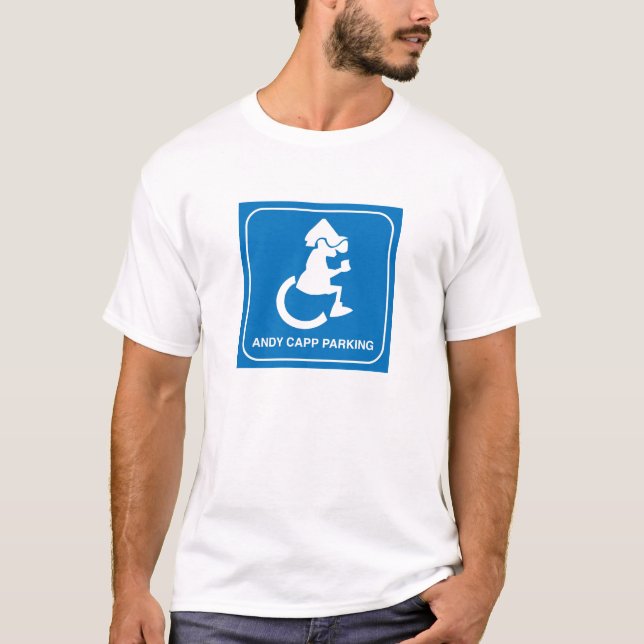 Andy Capp Parking T-Shirt (Front)