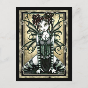 "Andy" Cute Gothic Fairy Postcard