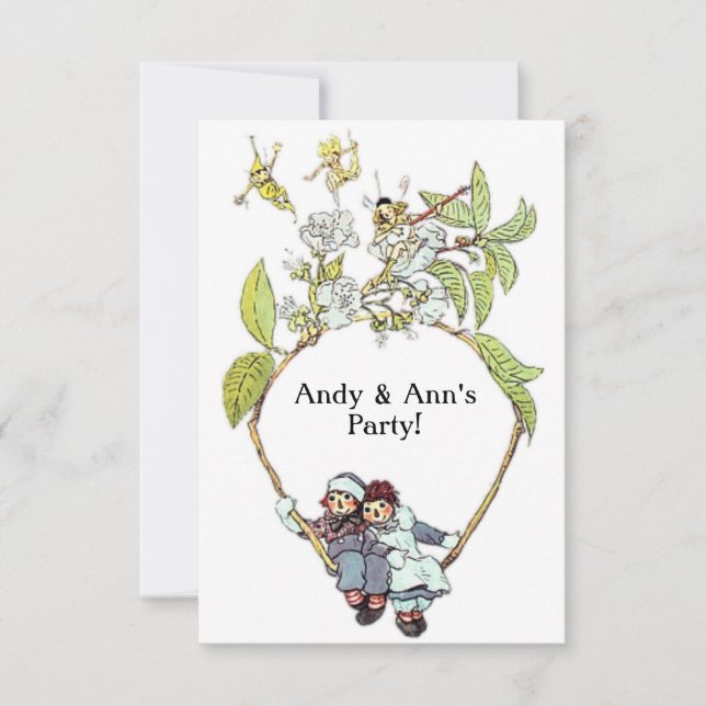 Andy Invitation Card (Front)