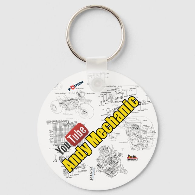 Andy Mechanic key ring (Front)