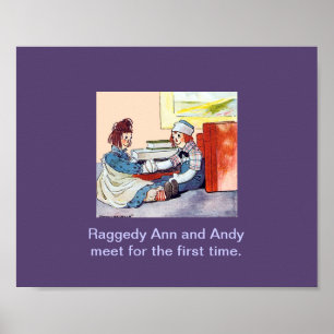 Andy meet for the first time poster