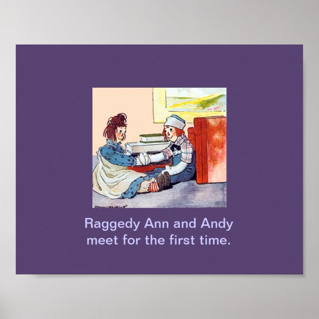 Andy meet for the first time poster (Front)