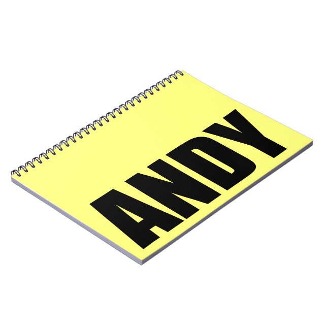 Andy Notebook (Left Side)