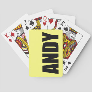 Andy Playing Cards